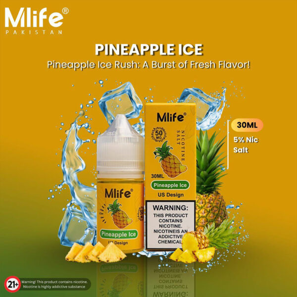 Mlife Pineapple Ice 50mg 30ml