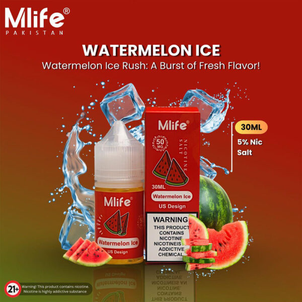 Mlife Watermelon Ice 50mg 30ml