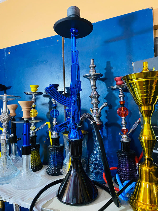 Blue Ak-47 Sheesha