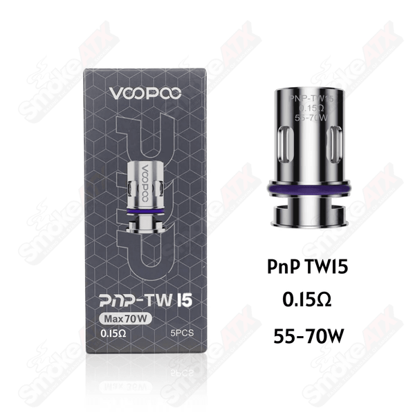 Voopoo PnP-TW15 0.15ohm Coil (Max 70W)